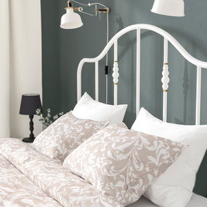 سرير حديد، 40×180×200 سم - أبيض product image 2