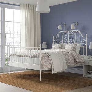 سرير حديد، 40×120×190 سم - أبيض product image