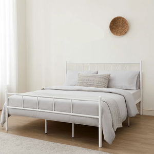 سرير حديد، 45×180×200 سم - أبيض product image