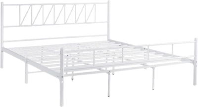 سرير حديد، 45×180×200 سم - أبيض product image 2