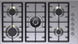 Master Gas MGBL2211 Tabletop Hob, 90cm, 5 Burners - Silver product image