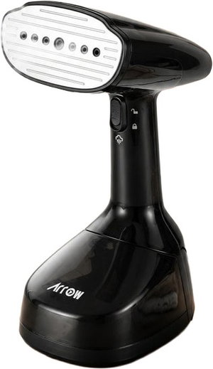 Arrow RO-50LPWQ Portable Steam Iron, 1500W, 280ml, 30g/min Steam Rate, Safe for All Fabrics - Black product image