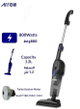 مكنسة كهربائية 2×1 ارو، 800 واط، 1.2 لتر، RO-600STVR - فضي اسود product image 2