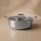 Mr. Cook Titan Stainless Steel Casserole, 28Cm, Lid - Silver product image 1