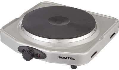 موقد سطح طاولة كومتل، 1500 واط، عين واحدة، 5 اعدادات، LX/7115 - فضي اسود product image 1