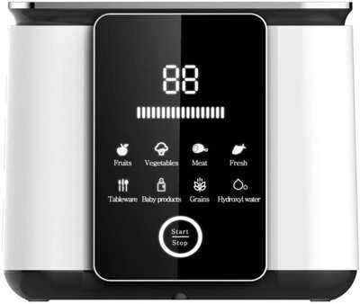 جهاز تنقية طعام كيون، 70 واط، 8 لتر، شاشة ديجيتال، KHD/9211 - فضي اسود product image 1