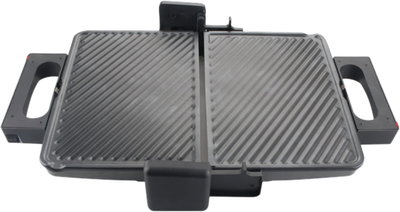 شواية ومكبس سندوتشات كيون، 2000 واط، ، TSM3424SS0 - رمادي product image 3