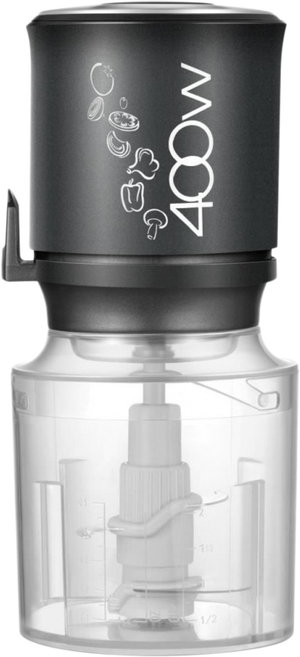 قطاعة طعام كيون، 500 واط، 0.5 لتر، سرعتين، شفرات ستانلس ستيل، KHR/5011 Grey - فضي اسود product image