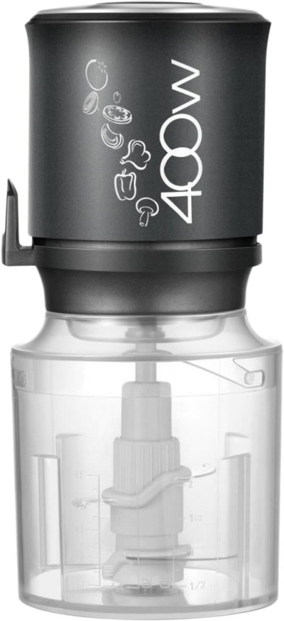 قطاعة طعام كيون، 500 واط، 0.5 لتر، سرعتين، شفرات ستانلس ستيل، KHR/5011 Grey - فضي اسود product image 1