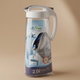 زجاجة تريتان بلاستيك لوك اند لوك، 2 لتر، فلتر، غطاء - ابيض شفاف product image 1