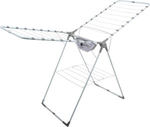 منشر غسيل معدن دوجرولر، 100×61.5×6 سم - ابيض product image
