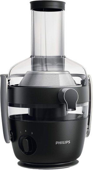 عصارة فواكه وخضروات فيليبس، 900 واط، 2.1 لتر، HR1916/71 - اسود product image