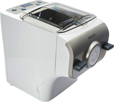 صانعة مكرونة ونودلز فيليبس، 200 واط، شاشة LED، شفرات ستانلس ستيل، HR2355/15 - ابيض product image 1