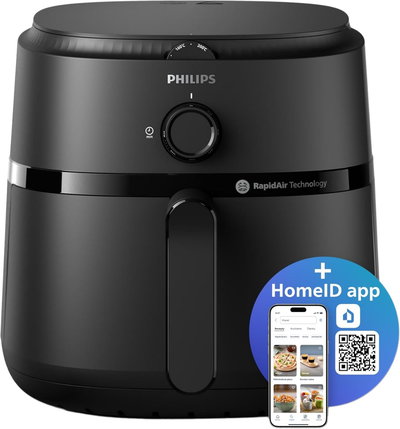 قلاية هوائية سمارت فيليبس سيريس 1000، 1700 واط، 6.2 لتر، 12 وظيفة، NA130/00 - اسود product image 3