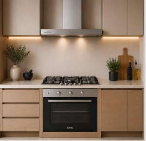 kumtel Built-in Set, Built-in Oven + Built-in Hob + Built-in Extractor Hood - Silver product image