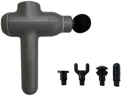 جهاز تدليك، 25 واط، 5 سرعات، 4 رؤوس - اسود product image 2