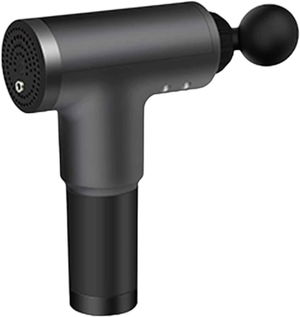 handheld massager, 6 speed levels, 4 heads - Black product image