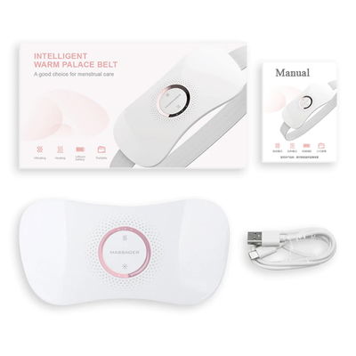 Abdominal massager with smart heating function - White product image 2