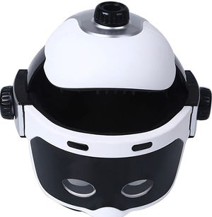 Head and eye massager, 3 handles, remote control - white product image