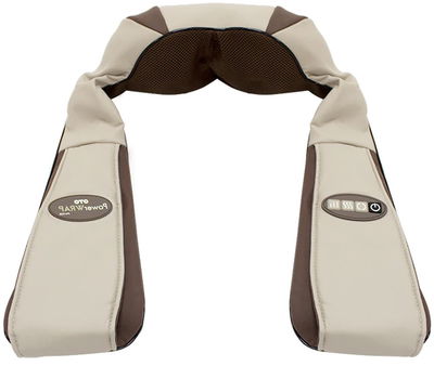 Auto Speed ​​Neck, Shoulder & Back Massager, 3D Massage - Beige product image 3