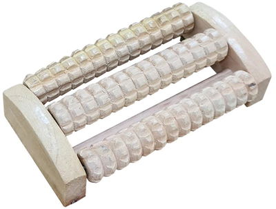 مدلك الأقدام خشب، 14×8×4 سم - بيج product image 2