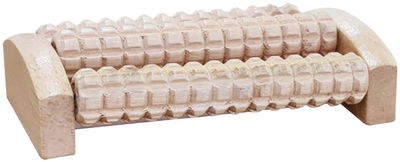 مدلك الأقدام خشب، 14×8×4 سم - بيج product image 3