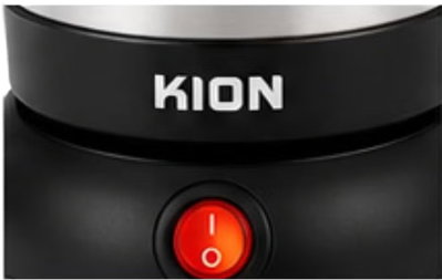 صانعة قهوة ستانلس ستيل كيون، 800 واط، 500 مل، KHD/508 - فضي اسود product image 2