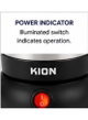 صانعة قهوة ستانلس ستيل كيون، 800 واط، 500 مل، KHD/508 - فضي اسود product image 3