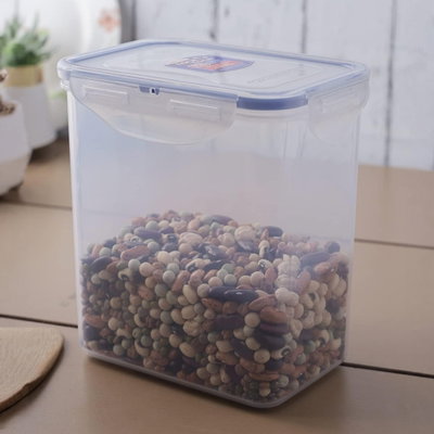 حافظة طعام بلاستيك لوك اند لوك، 1 لتر، مستطيلة، غطاء - شفاف أزرق product image 3