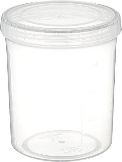 حافظة طعام بلاستيك لوك اند لوك، 1000 مل، غطاء، دائرية - شفاف product image 1