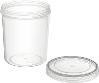 حافظة طعام بلاستيك لوك اند لوك، 1000 مل، غطاء، دائرية - شفاف product image 2