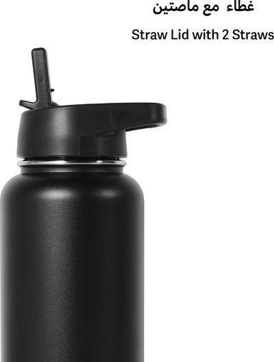 مج حراري بوتل ستانلس ستيل بريو، 1 لتر - اسود product image 5