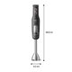 خلاط يدوي كهربائي فيليبس سيريس 3000، 1000 واط، HR2562/00 - أسود product image 4