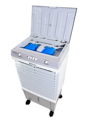 مكيف صحراوي جي في سي برو، 80 واط، 20 لتر، GVCAR-9620 - ابيض رمادي product image 2