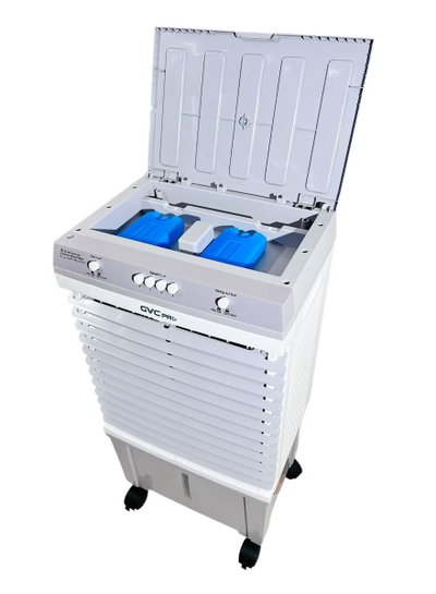 مكيف صحراوي جي في سي برو، 80 واط، 20 لتر، GVCAR-9620 - ابيض رمادي product image 2