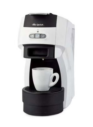 ماكينة صنع القهوة اريتي، 1100 واط، 600 مل، 3 برامج، M130100ARAS - ابيض اسود product image 2