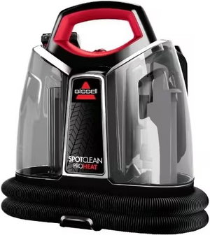 مكنسة محمولة بيسل سبوت كلين بور هيت، 330 واط، 360 مل، 4720E - اسود شفاف product image