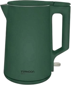 غلاية كهربائية ستانلس ستيل تايفون، 2000 واط، 1.8 لتر، TY-01-009OV - زيتوني product image