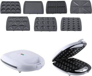Al Saif Jn1924 7-In-1 Sandwich Maker, 1400W - White product image