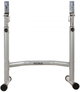 مقعد تمارين هوريزون، متعدد الاستخدام، رفع اثقال، بطن، ظهر - رمادي product image 1