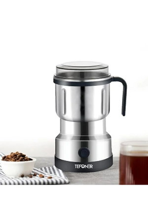 مطحنة كهربائية متعددة الاستخدامات تيفونير، 600 واط، 800 جرام، TE-C008 - فضي اسود product image 2