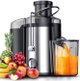 Tefoner TE-2L-BL46 Electric Juicer, 800W, 600ml - Silver Black product image 1