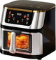 قلاية هوائية دينكس، 1800 واط، 8 لتر، شاشة لمس، DX3409 - اسود product image 1