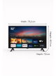 QLD SRET-32S1 Smart TV without frame, 32 inches, HD, LED screen, Android 14 system - black product image 3