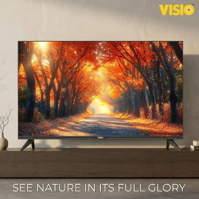 Visio 50VSJFHD Smart LED TV, 50-inch, FHD, Android 14, AV port, 3 HDMI ports, 2 USB ports, Wi-Fi, wall mount - Black product image 6