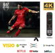 تلفزيون سمارت بدون اطار فيسيو، 55 بوصة، 4K UHD، شاشة LED، اندرويد 14، 2 منفذ USB، 3 منافذ HDMI، ريموت كنترول، حامل جداري، 55VSSU3 - اسود product image 3