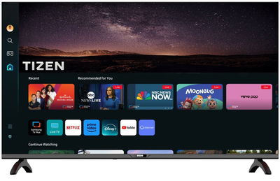 تلفزيون سمارت بدون اطار فيسيو، 55 بوصة، 4K، رسيفر داخلي، ريموت ماجيك، نظام Tizen، 55VSSU3TIZEN - اسود product image 1