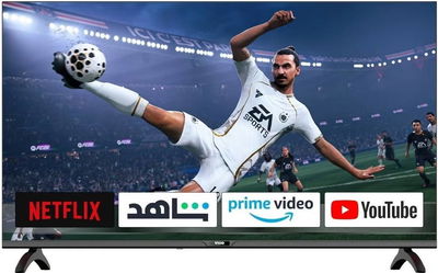 تلفزيون سمارت بدون اطار فيسيو، 65 بوصة، 4K UHD، شاشة LED، اندرويد 14، 2 منفذ USB، 3 منافذ HDMI، ريموت كنترول، حامل جداري، 65VSSU3 - اسود product image 1