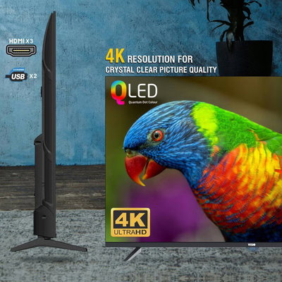 تلفزيون سمارت بدون اطار فسيو، 70 بوصة، 4K UHD، QLED، نظام ويب اوس، واي فاي، بلوتوث، 3 منافذ HDMI، حامل جداري، 2 منفذ USB، ريموت كنترول، 70VHSwebos - اسود product image 3