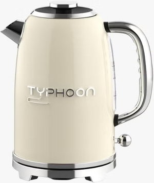 Typhoon Ty-01-001 Ow Electric Kettle, 2200 Watts, 1.8 Liters - Off White product image